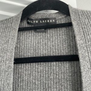 Ralph Lauren Gray Cashmere long sweater